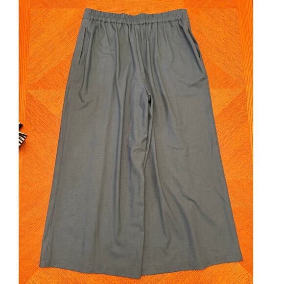 Liverpool Sailor Crop Side Leg Pull On Pants in Ocean Blue Size Large - Picture 9 of 9